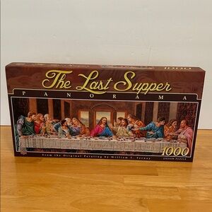 The Last Supper 1000 Piece Jigsaw Puzzle MasterPieces Inspirational Panorama NEW